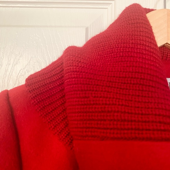 60% Lamb Wool - Red Pea Style Coat - Picture 4 of 8